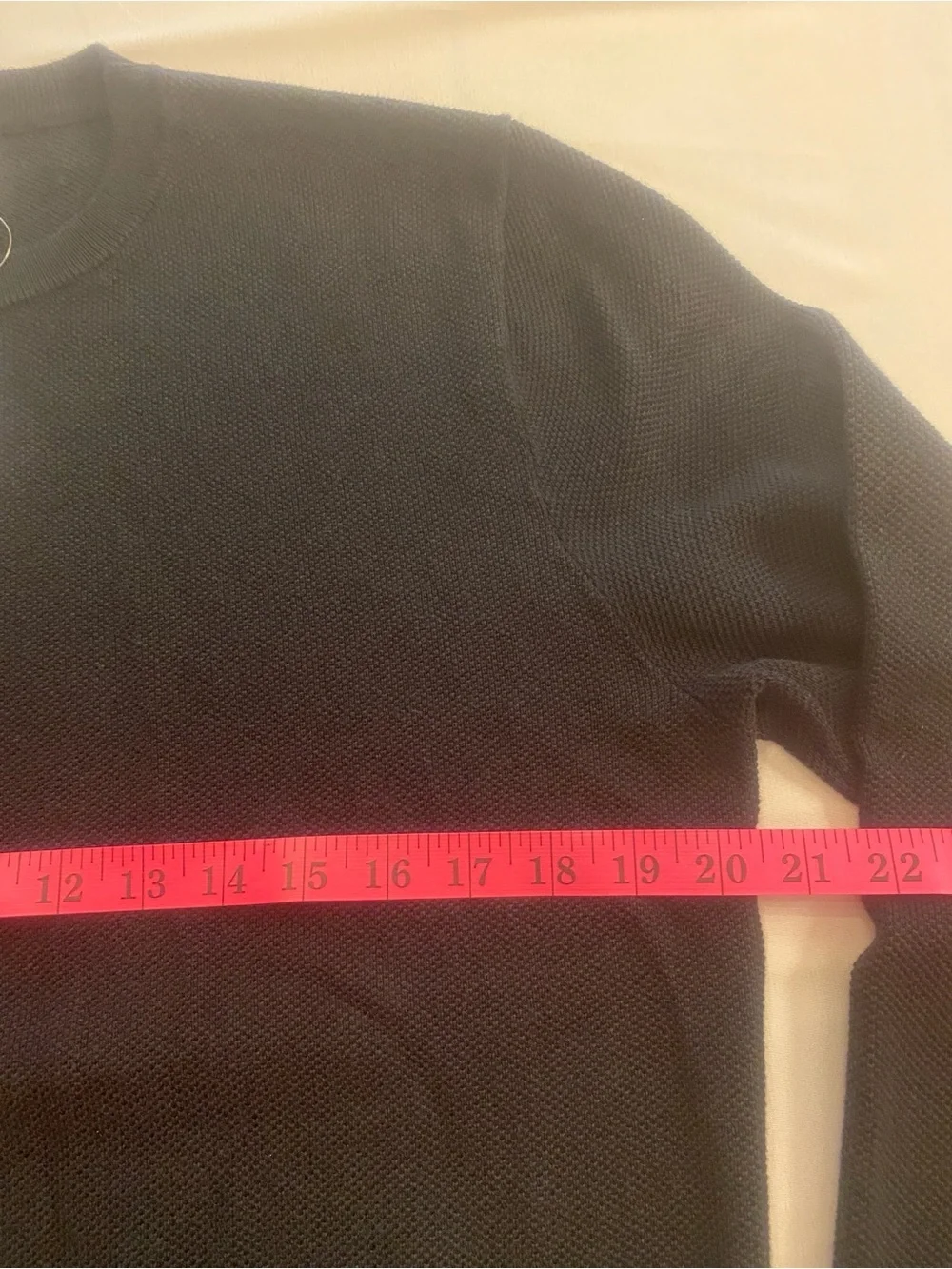 J. Crew Men's Black Crewneck Textured Cotton Knit Sweater New Size S/M
